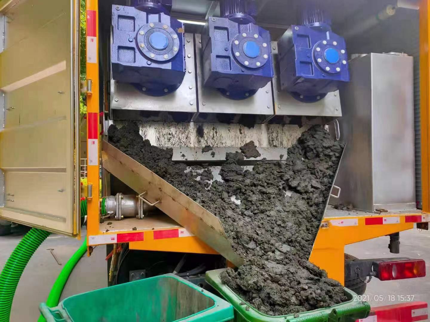 岚皋化粪池清掏城市维护站-泥浆净化干湿分离处理